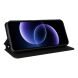 Чохол Deexe Rhombus Book для Xiaomi Poco C95 Pro - Black (429201B). Фото 4 з 7