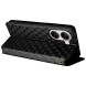 Чохол Deexe Rhombus Book для Xiaomi Poco X7 Pro - Black (371727B). Фото 4 з 6