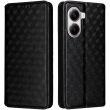 Чохол Deexe Rhombus Book для Xiaomi Poco X7 Pro - Black (371727B)