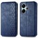 Чехол Deexe Rhombus Book для Xiaomi Redmi 13 - Blue (358902L). Фото 1 из 9