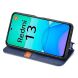 Чехол Deexe Rhombus Book для Xiaomi Redmi 13 - Blue (358902L). Фото 3 из 9