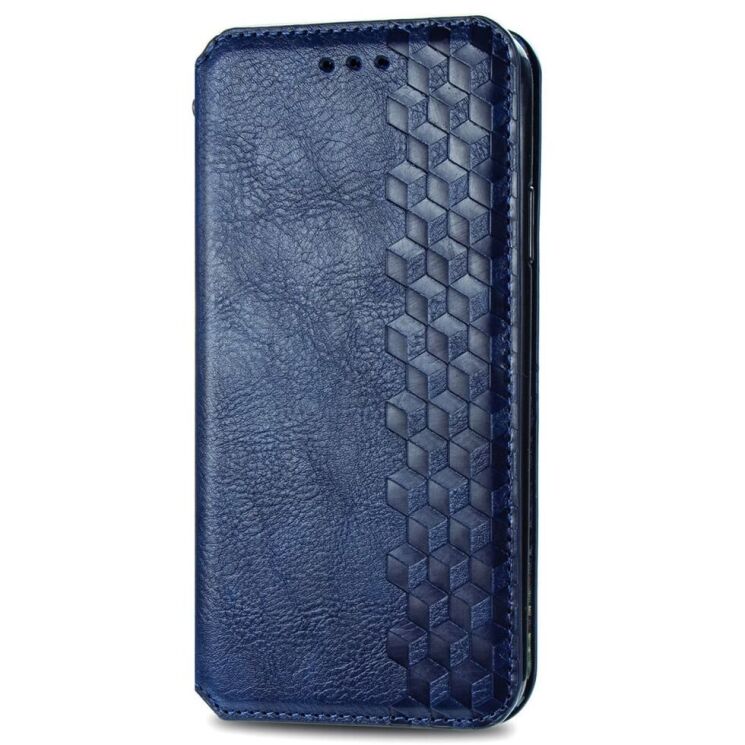 Чехол Deexe Rhombus Book для Xiaomi Redmi 13 - Blue: фото 4 из 9