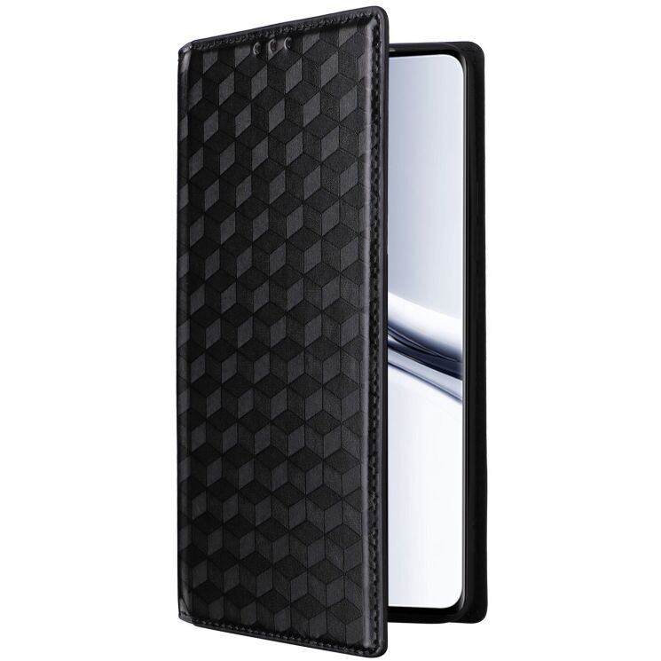 Чехол Deexe Rhombus Book для Xiaomi Redmi Note 15 (4G/5G) / Poco M8 - Black: фото 7 из 8