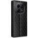 Чехол Deexe Rhombus Book для Xiaomi Redmi Note 15 (4G/5G) / Poco M8 - Black (404635B). Фото 8 из 8