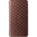 Чехол Deexe Rhombus Book для Xiaomi Redmi Note 17 - Brown (430015Z). Фото 6 из 7