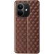 Чехол Deexe Rhombus Book для Xiaomi Redmi Note 17 - Brown (430015Z). Фото 7 из 7