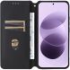 Чехол Deexe Rhombus Book для Xiaomi Redmi Note 17 - Brown (430015Z). Фото 2 из 7