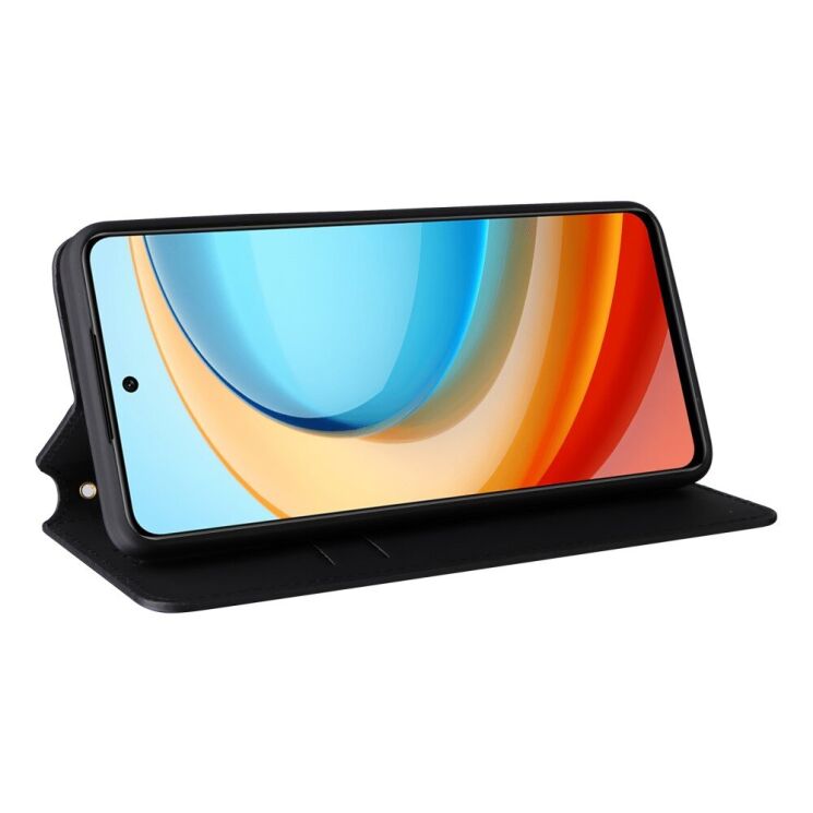 Чехол Deexe Rhombus Book для ZTE Nubia Focus - Black: фото 3 из 9
