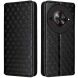 Чехол Deexe Rhombus Book для ZTE Nubia Focus - Black (361519B). Фото 1 из 9
