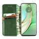Чехол Deexe Rhombus Wallet для Motorola Edge 40 - Green (335618G). Фото 2 из 6