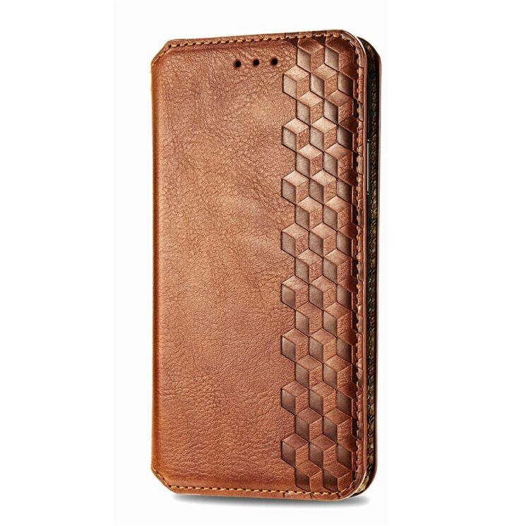 Чохол Deexe Rhombus Wallet для Motorola Moto G17 Power / G15 Power / G15 - Brown (408425Z) Чохол Deexe Rhombus Wallet для Motorola Moto G17 Power / G15 Power / G15 - Brown: фото 4 з 6