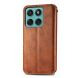 Чохол Deexe Rhombus Wallet для Motorola Moto G17 Power / G15 Power / G15 - Brown (408425Z). Фото 5 з 6