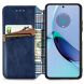 Чехол Deexe Rhombus Wallet для Motorola Moto G84 - Blue (339155L). Фото 2 из 6