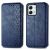 Чехол Deexe Rhombus Wallet для Motorola Moto G84 - Blue: фото 1 из 6