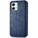 Чехол Deexe Rhombus Wallet для Motorola Moto G84 - Blue (339155L). Фото 5 из 6