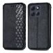 Чохол Deexe Rhombus Wallet для Motorola Moto G86 - Black (383323B). Фото 2 з 8