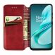 Чехол Deexe Rhombus Wallet для OnePlus Nord N30 SE - Red (355104R). Фото 2 из 6