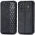 Чехол Deexe Rhombus Wallet для TECNO Spark 20 Pro+ - Black: фото 1 из 6
