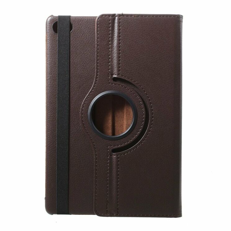 Чехол Deexe Rotation для Huawei MediaPad M5 Lite 10 - Brown: фото 1 из 6
