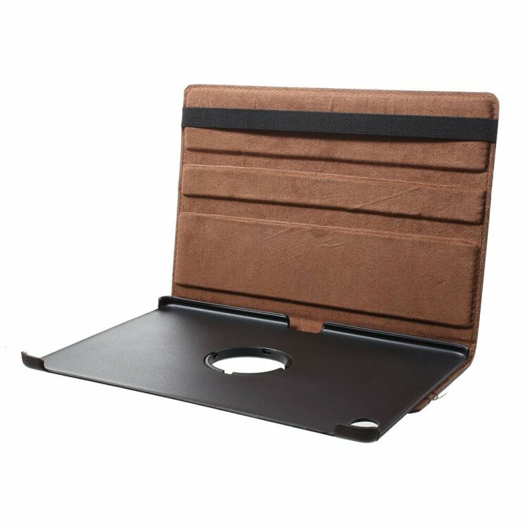 Чехол Deexe Rotation для Huawei MediaPad M5 Lite 10 - Brown: фото 4 из 6