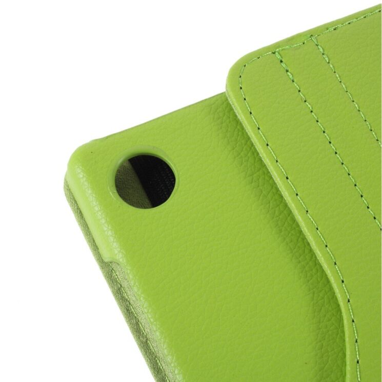 Чехол Deexe Rotation для Lenovo Tab M10 HD Gen 2 (TB-X306) - Green: фото 5 из 10
