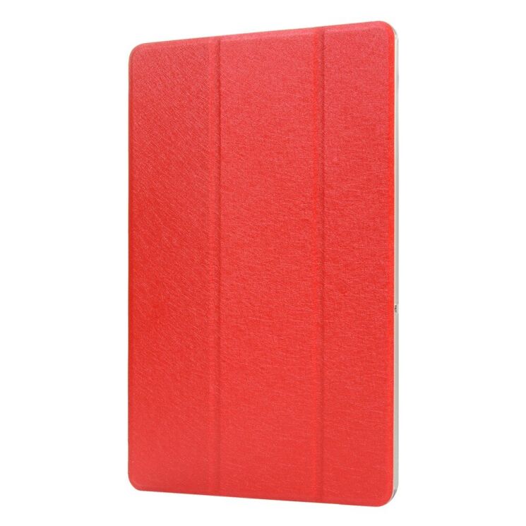 Чехол Deexe Silk Texture для Huawei MatePad T10 / T10s - Red: фото 2 из 6