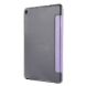 Чехол Deexe Silk Texture для Samsung Galaxy Tab A7 Lite (T220/T225) - Purple (252113V). Фото 3 из 8