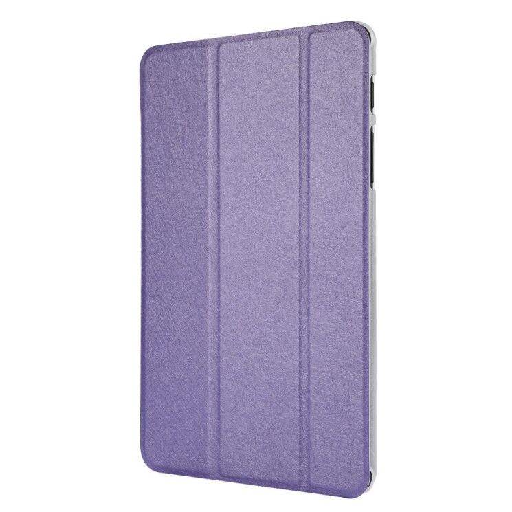 Чехол Deexe Silk Texture для Samsung Galaxy Tab A7 Lite (T220/T225) - Purple: фото 2 из 8