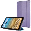 Чехол Deexe Silk Texture для Samsung Galaxy Tab A7 Lite (T220/T225) - Purple (252113V)