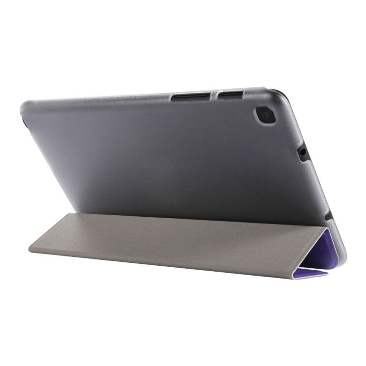 Чехол Deexe Silk Texture для Samsung Galaxy Tab A7 Lite (T220/T225) - Purple: фото 5 из 8