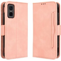 Чехол Deexe Wallet Stand для Infinix GT 30 Pro - Pink: фото 1 из 15
