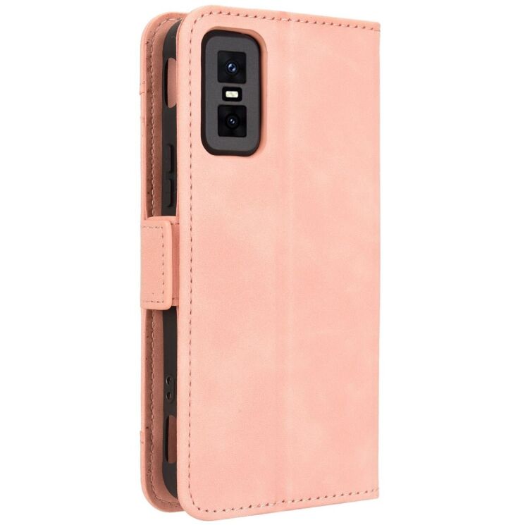 Чехол Deexe Wallet Stand для Infinix GT 30 Pro - Pink: фото 7 из 15