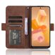 Чехол Deexe Wallet Stand для Infinix Hot 40i - Brown (345007Z). Фото 3 из 7
