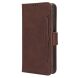 Чехол Deexe Wallet Stand для Infinix Hot 40i - Brown (345007Z). Фото 6 из 7