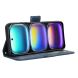 Чехол Deexe Wallet Stand для Infinix Hot 50 - Blue (365908L). Фото 3 из 8