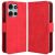 Чехол Deexe Wallet Stand для Motorola Moto G75 - Red: фото 1 из 8