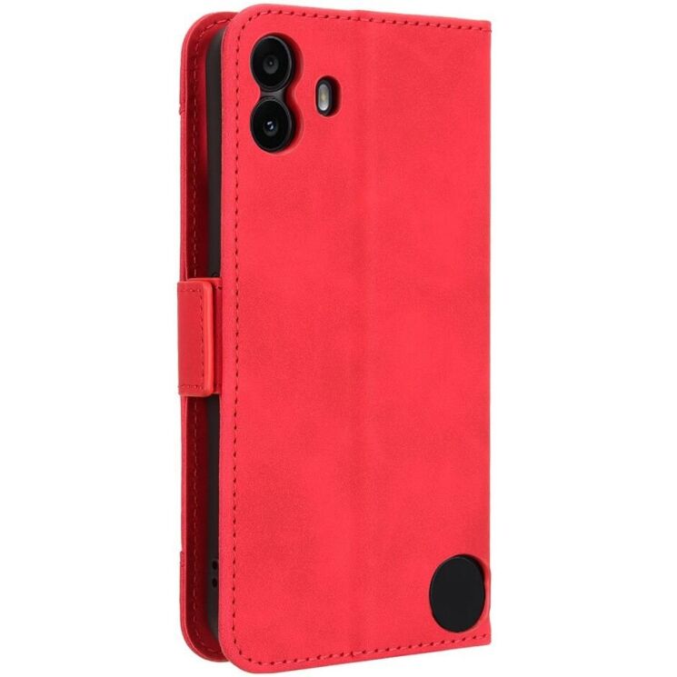 Чехол Deexe Wallet Stand для Nothing CMF Phone 1 - Red: фото 7 из 7