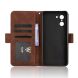 Чохол Deexe Wallet Stand для OnePlus Nord CE 5 / Ace 5 Racing - Brown (387601Z). Фото 5 з 14