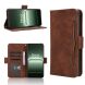 Чохол Deexe Wallet Stand для OnePlus Nord CE 5 / Ace 5 Racing - Brown (387601Z). Фото 9 з 14
