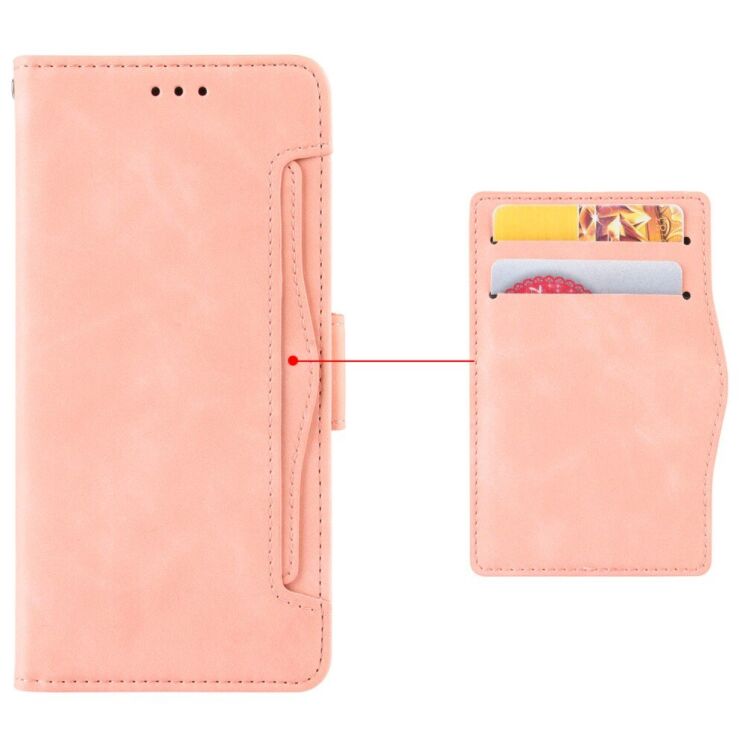 Чехол Deexe Wallet Stand для TECNO Spark 30C - Blue: фото 7 из 7