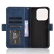 Чехол Deexe Wallet Stand для ZTE Nubia V60 Design - Blue (365001L). Фото 4 из 8