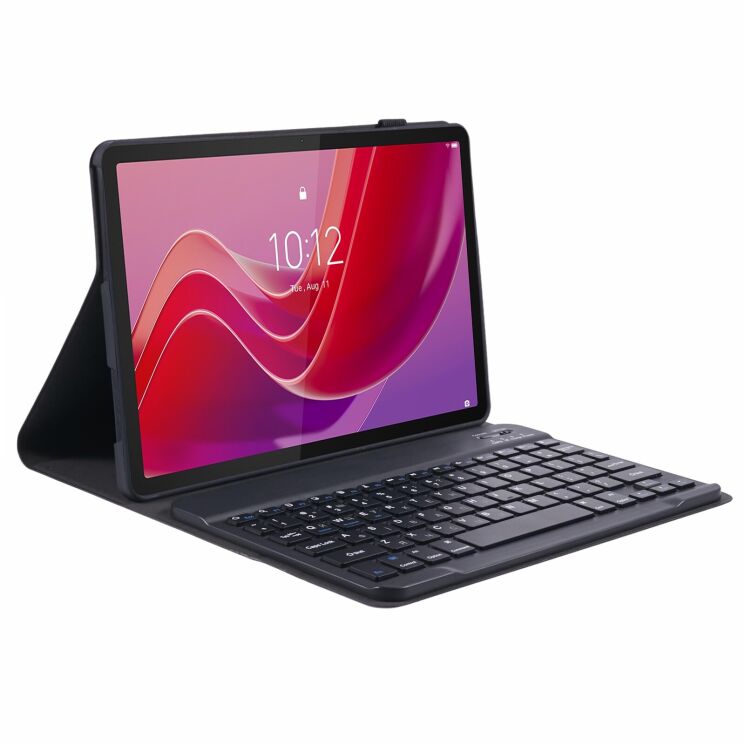 Чехол-клавиатура UniCase Keyboard Cover для Lenovo Tab M11 (TB330) / Xiaoxin Pad 2024 - Black: фото 5 из 10