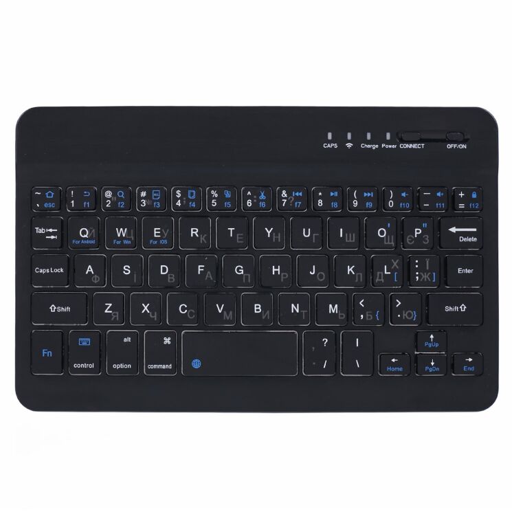 Чехол-клавиатура UniCase Keyboard Cover для Xiaomi Redmi Pad SE 8.7 4G - Black: фото 5 из 9