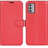 Класичний чохол-книжка Deexe Book Type для Nokia G42 - Red: фото 1 з 6