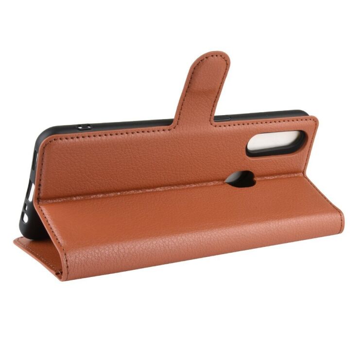 Классический чехол-книжка Deexe Book Type для OPPO A31 - Brown: фото 5 из 6