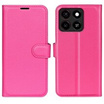 Чехол-книжка Deexe Book Type для ZTE Blade A35 - Rose: фото 1 из 9