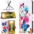 Чехол-книжка Deexe Color Wallet для Infinix Zero 30 - Two Butterflies (345304D)