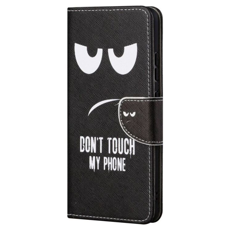 Чехол-книжка Deexe Color Wallet для Samsung Galaxy A04s (A047) / A13 5G (A136) - Don't Touch My Phone: фото 2 из 6