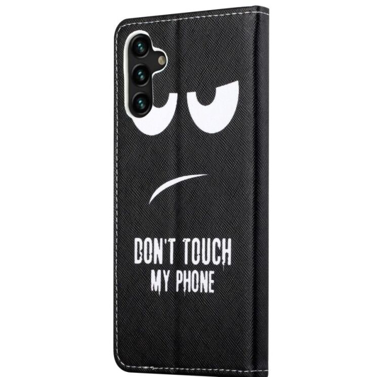 Чехол-книжка Deexe Color Wallet для Samsung Galaxy A04s (A047) / A13 5G (A136) - Don't Touch My Phone: фото 3 из 6