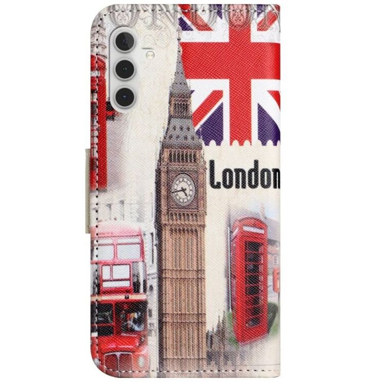 Чехол-книжка Deexe Color Wallet для Samsung Galaxy A14 (А145) - London Big Ben: фото 6 из 6